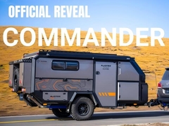 NJSTAR COMMANDER TRAILER CAMPER OFFROAD CARAVAN OFFICIAL REVEAL